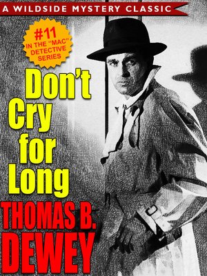 cover image of Don't Cry For Long